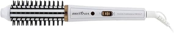 Britânia Escova Modeladora BEC04 2 em 1 Bivolt Plástico e Metal